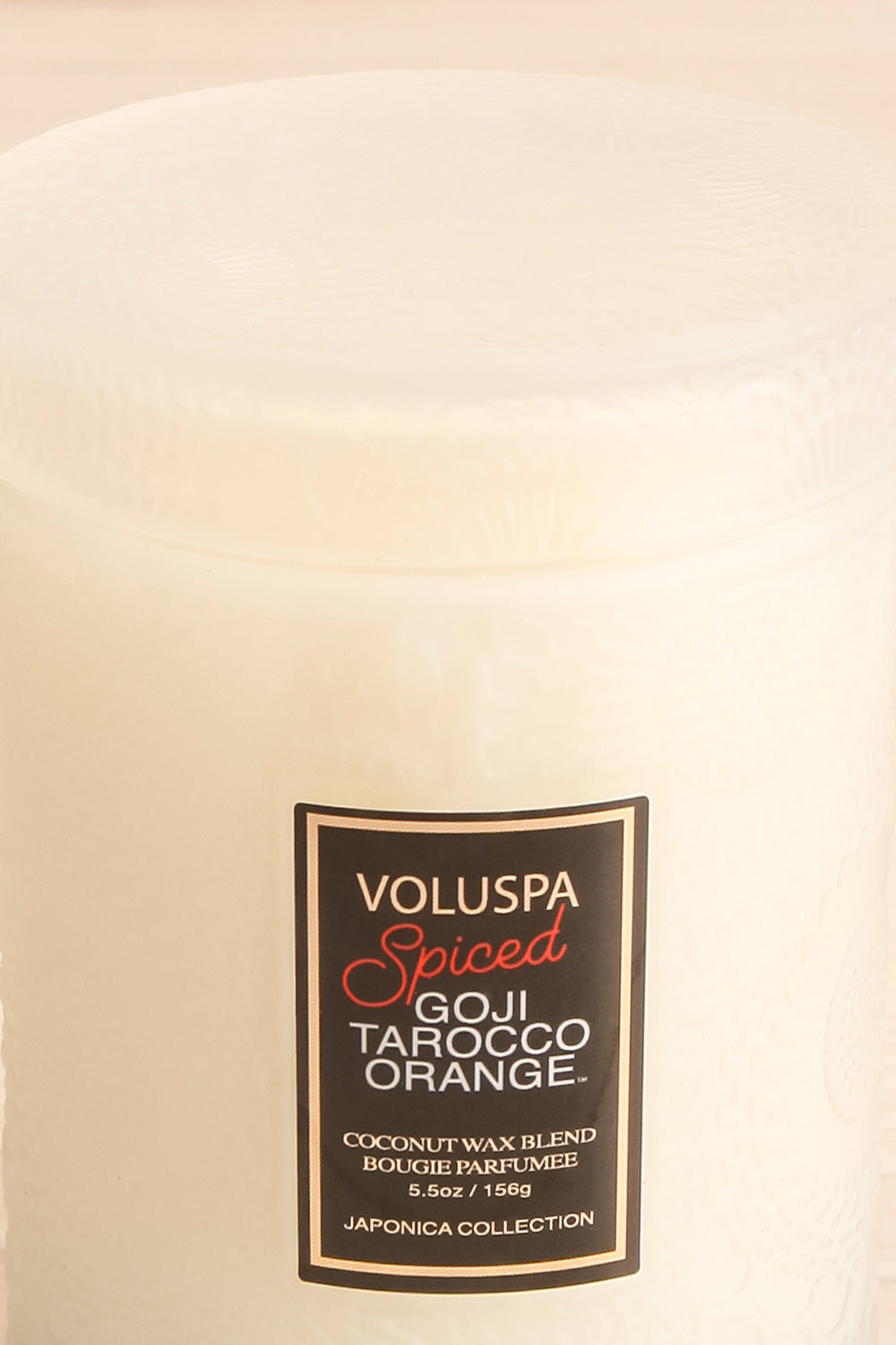 Medium Jar Candle Goji Torocco Orange | La petite garçonne close-up