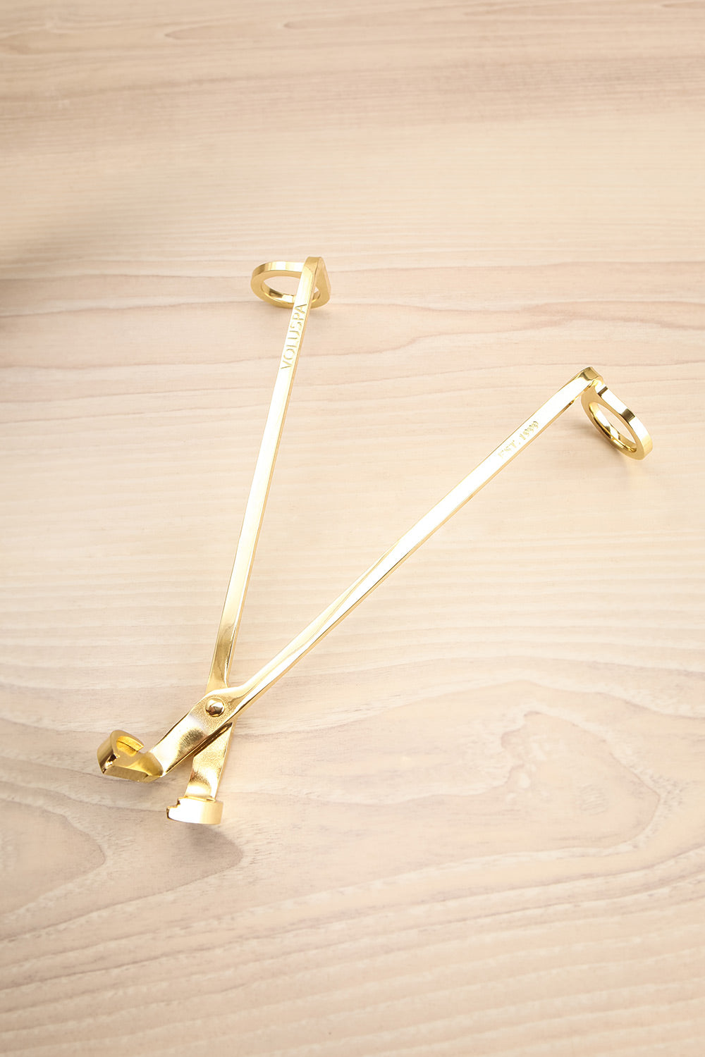 Gold Candle Wick Trimmer | Maison Garçonne