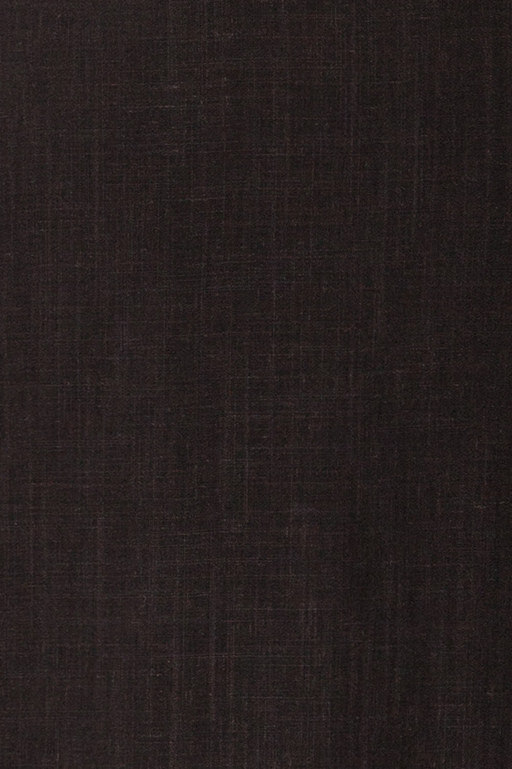 Gomati Black Backless Short Halter Dress | La petite garçonne fabric