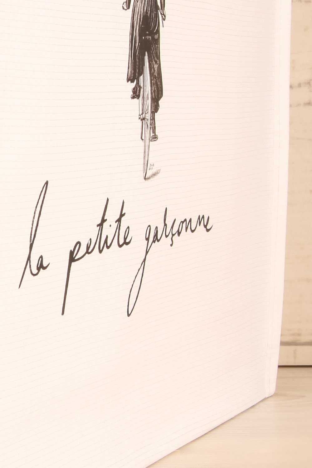 Grand Sac LPG - White and black reusable bag