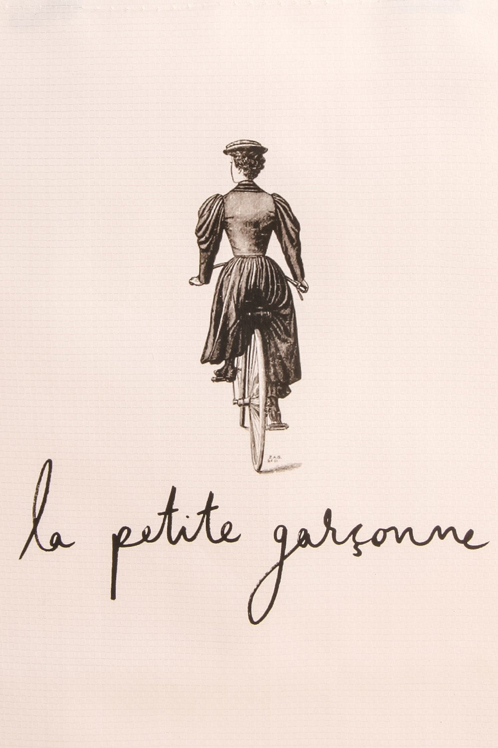 Grand Sac LPG - White and black reusable bag