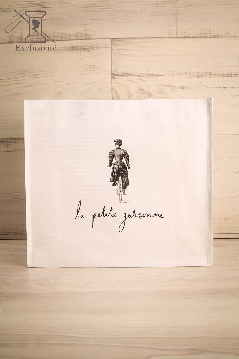 Grand Sac LPG - White and black reusable bag