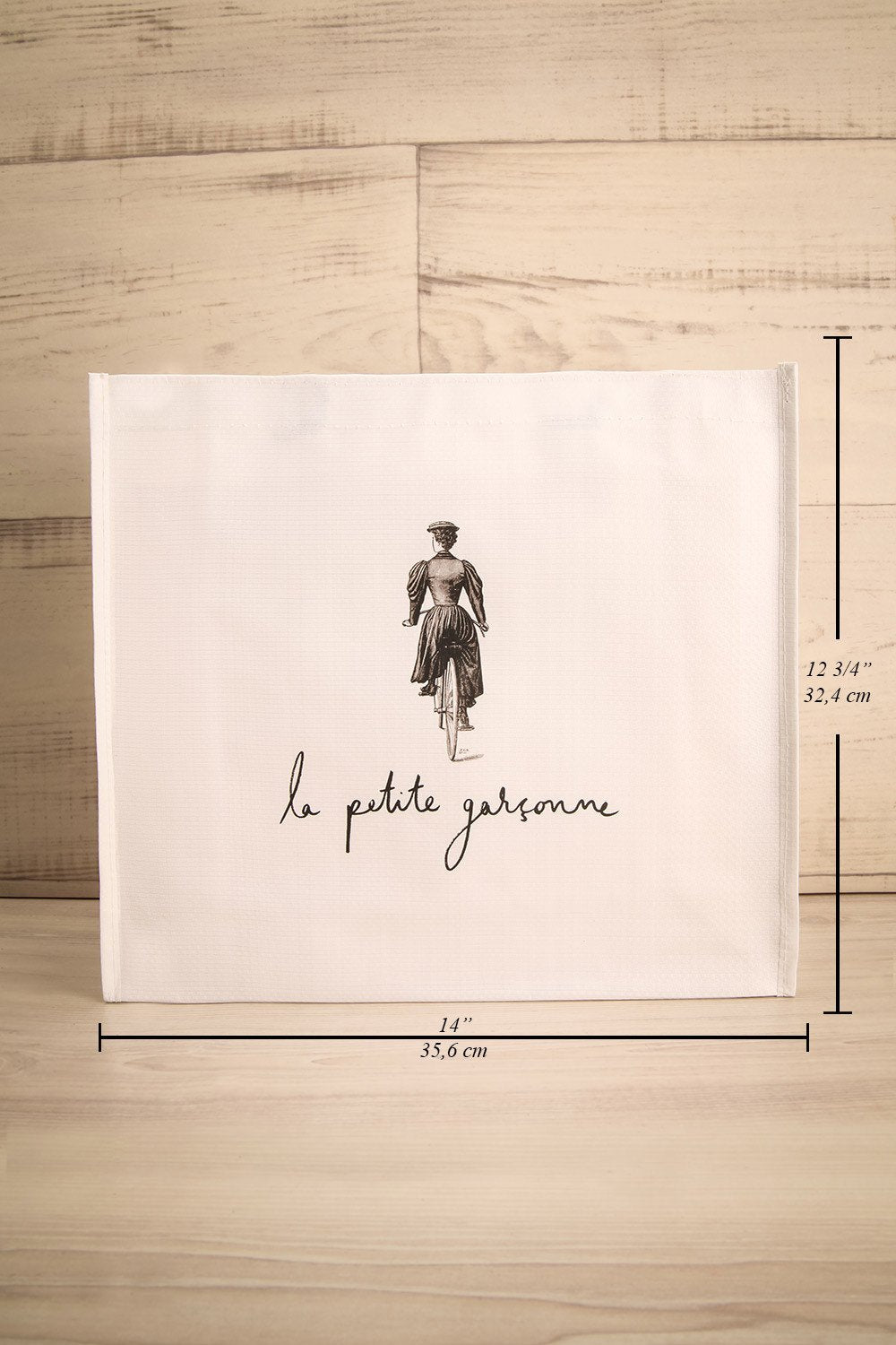 Grand Sac LPG - White and black reusable bag