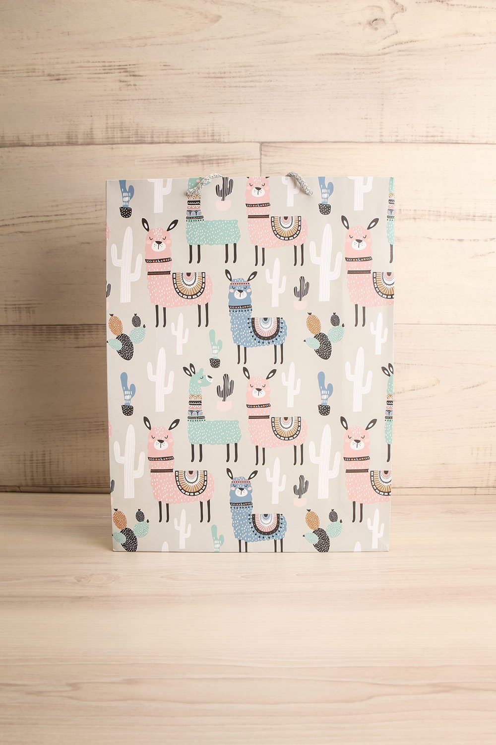 Sac Lama Fiesta Llama Paper Gift Bag | La petite garçonne large