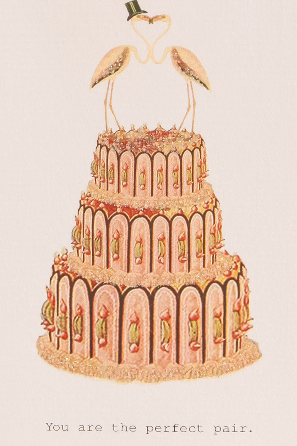 The Perfect Pair Greeting Card | Maison Garçonne close-up