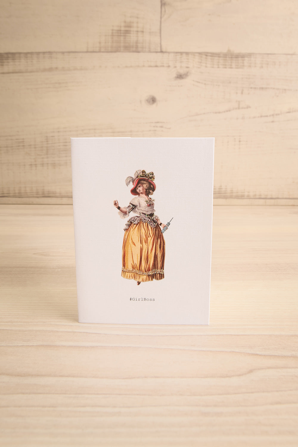#GirlBoss Greeting Card | Maison Garçonne