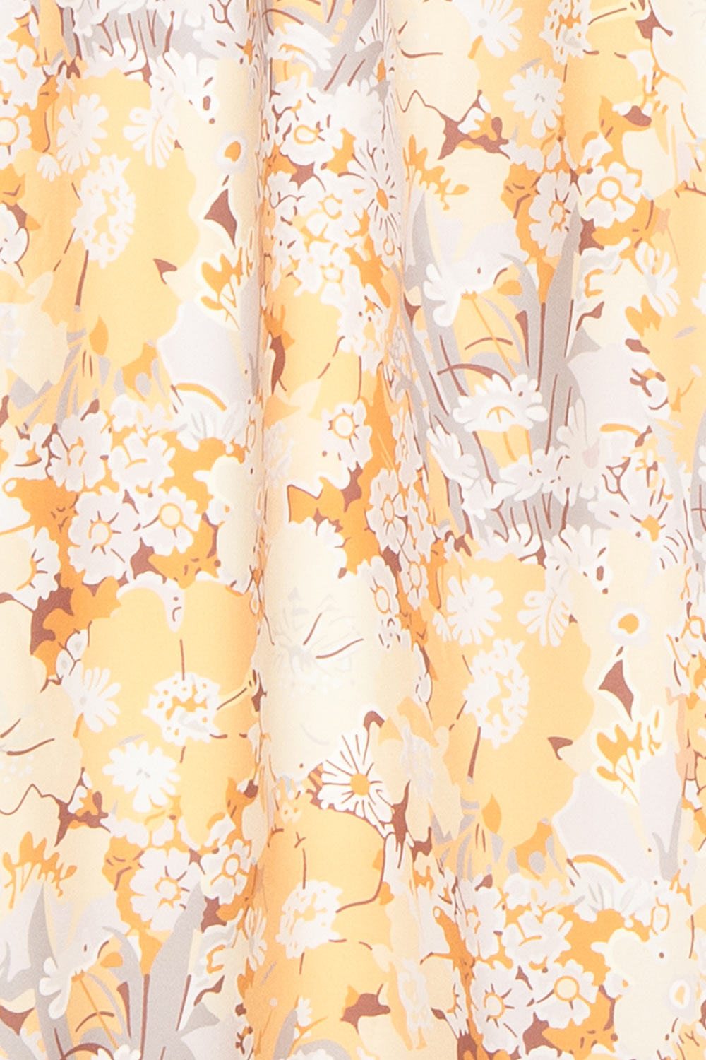 Guerline  Long Sleeve Floral Midi Dress | Boutique 1861 fabric 