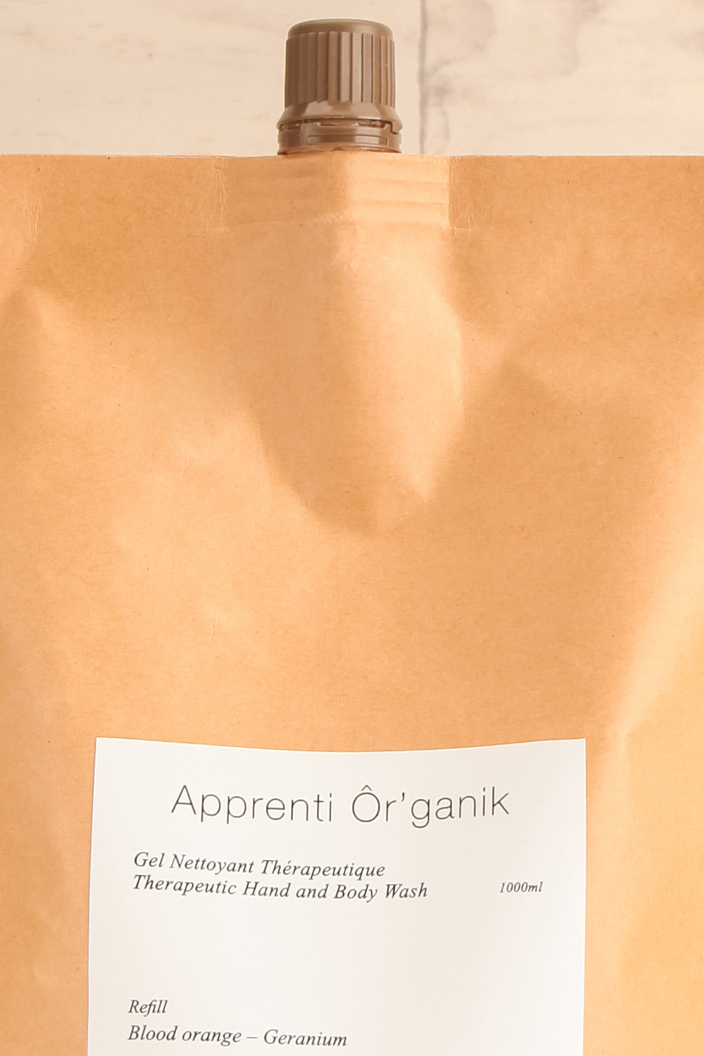 Blood Orange & Geranium Hand & Body Wash 1000 mL | Maison garçonne close-up