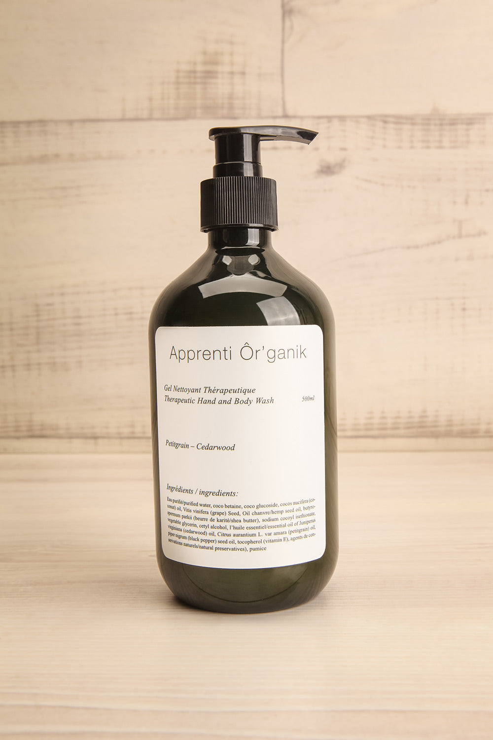 Petitgrain & Cedarwood Hand & Body Wash 500 mL | Maison garçonne