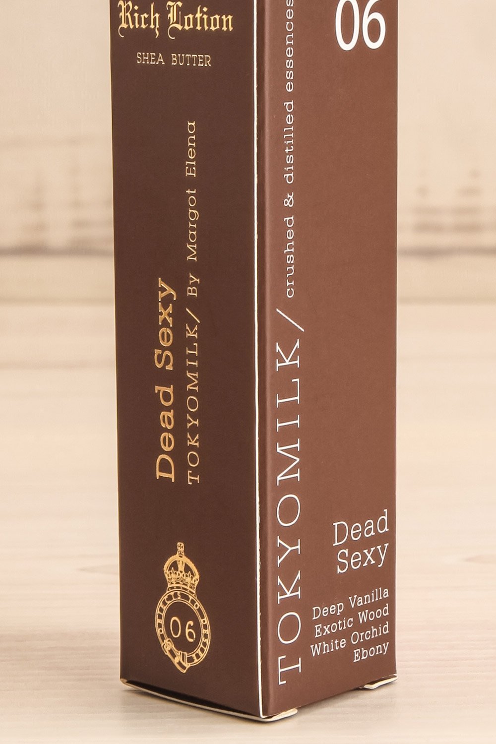 Handcream - Dead Sexy - Tokyo Milk shea hand cream packaging
