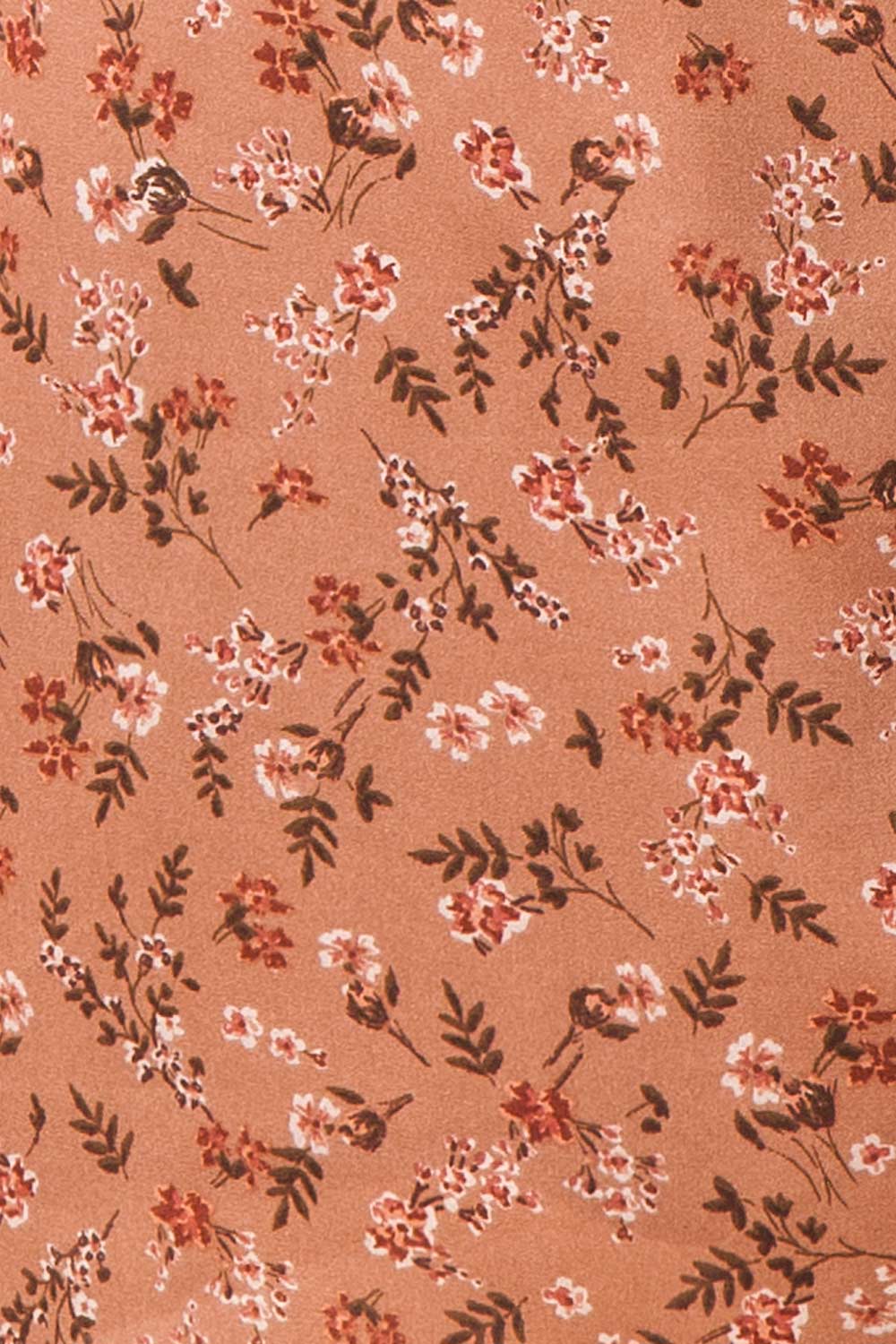 Hannah | Short Floral Wrap Dress