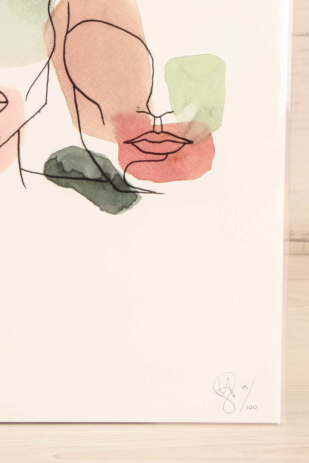 He Said She Said Watercolour Portrait | La Petite Garçonne Chpt. 2 3
