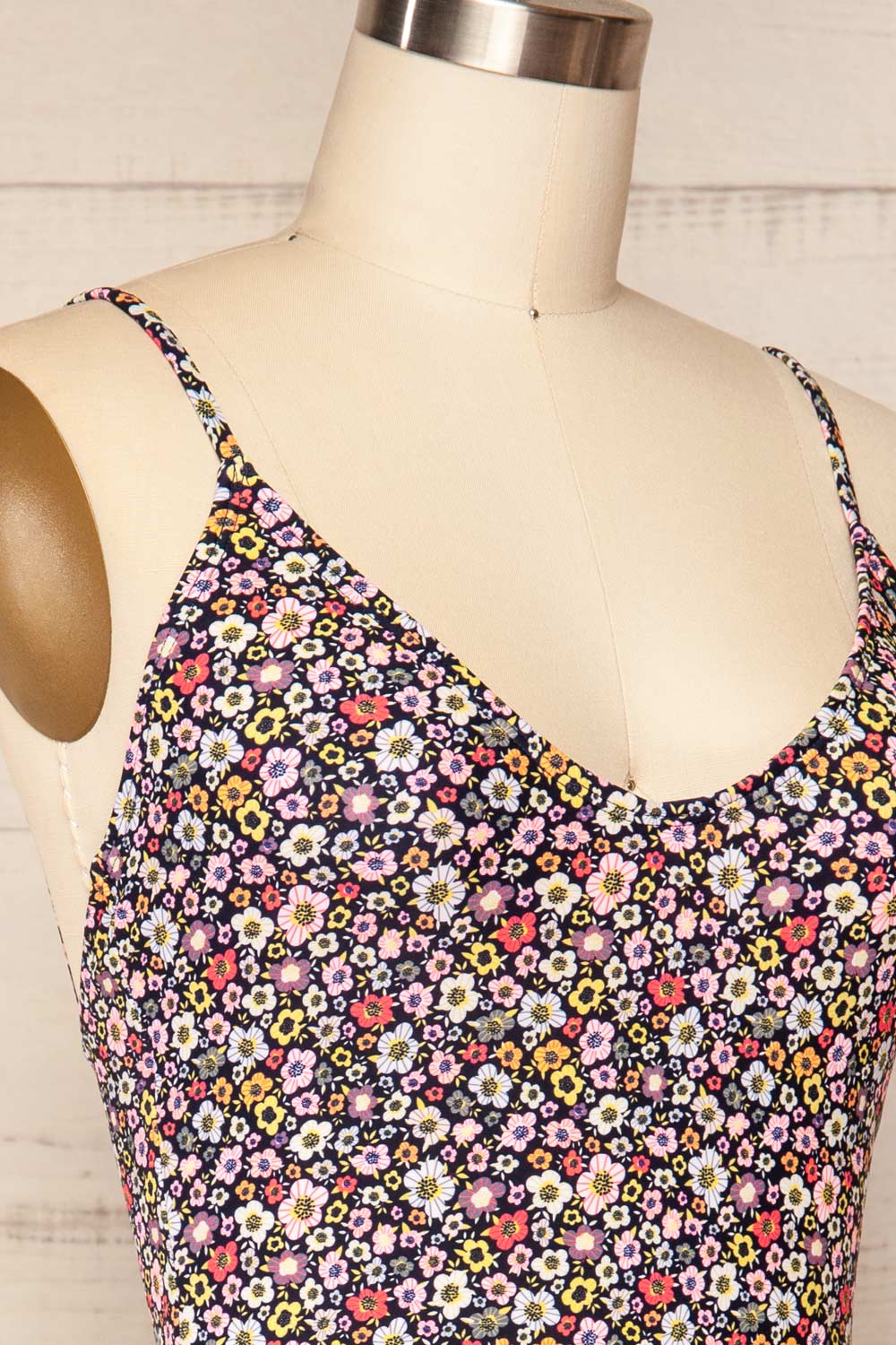 Heidelberg One-Piece Ditsy Floral Swimsuit | La petite garçonne- side view