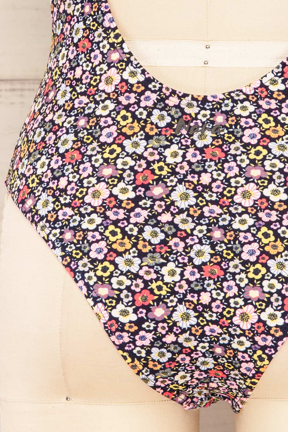 Heidelberg One-Piece Ditsy Floral Swimsuit | La petite garçonne- back cbottom