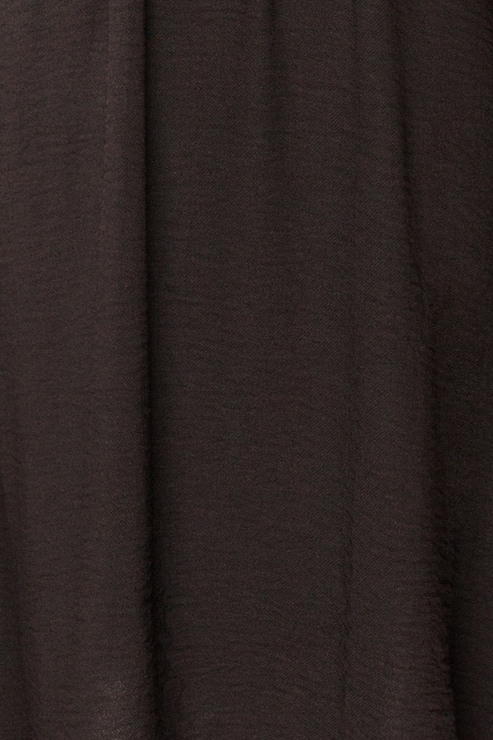 Hermanas Black Short A-line Dress w/ Long Sleeves | La petite garçonne fabric 