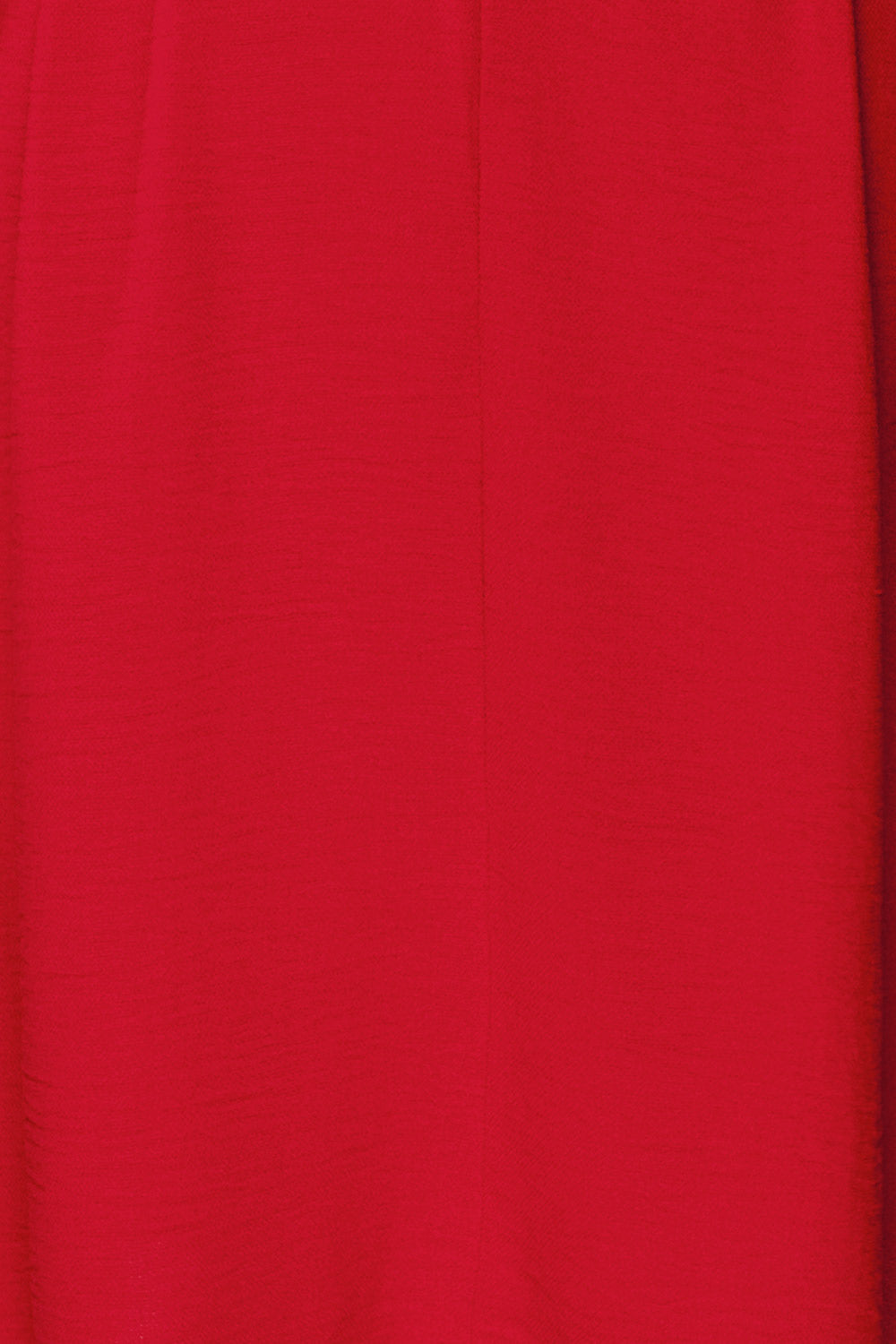 Hermanas Red Short A-line Dress w/ Long Sleeves | La petite garçonne fabric
