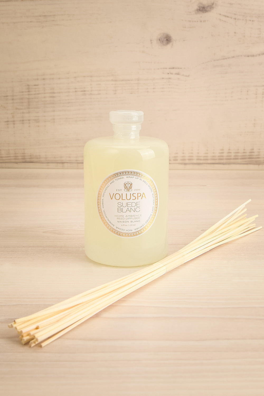 Suede Blanc Reed Diffuser