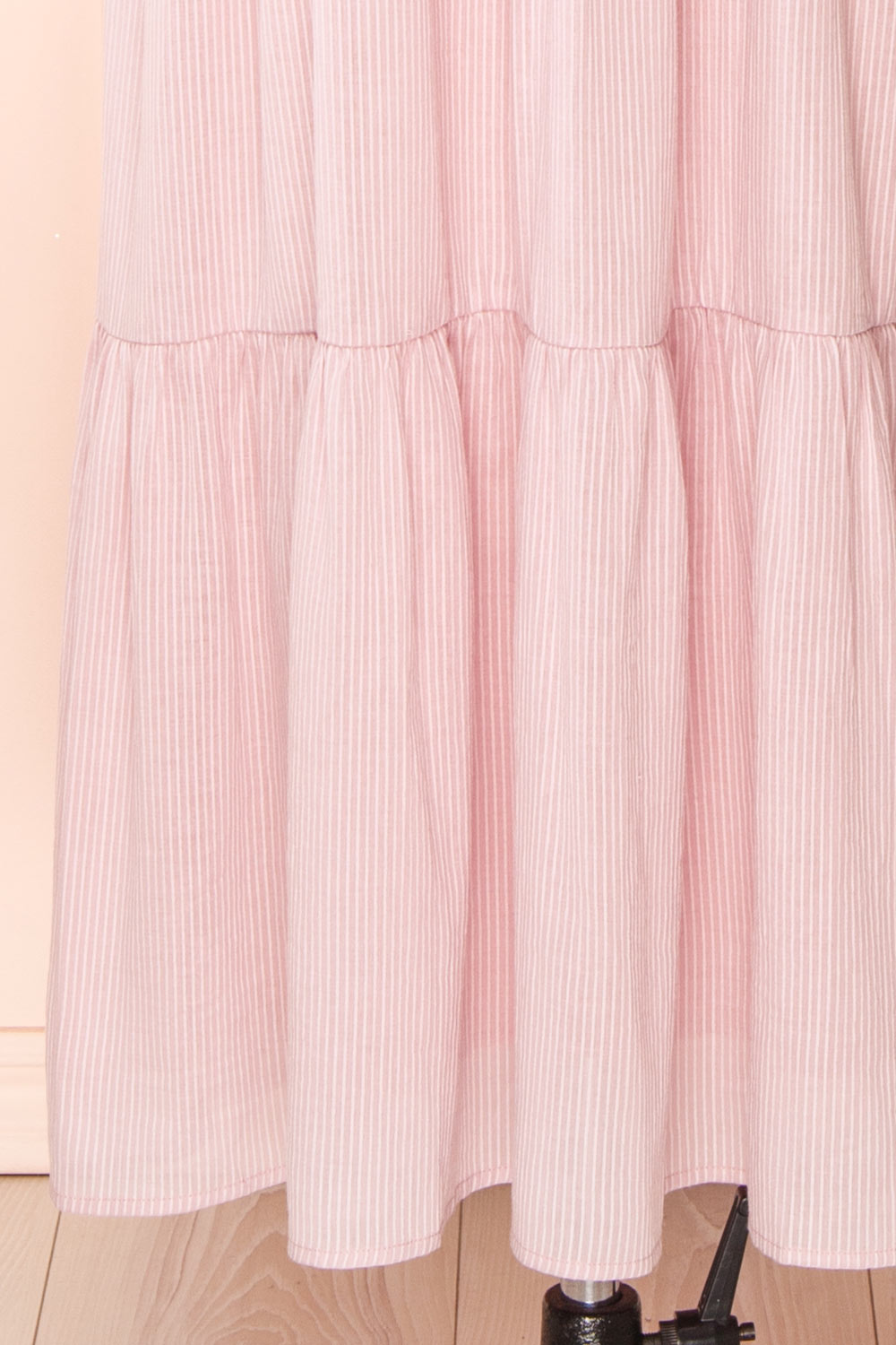 Ianah Pinstripe Midi Dress | Boutique 1861 bottom