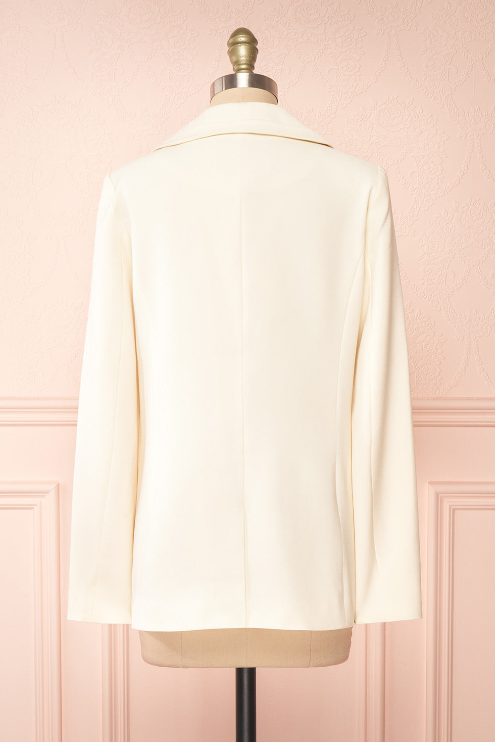 Ivona Blazer w/ Scalloped Shawl Lapel | Boudoir 1861 back view