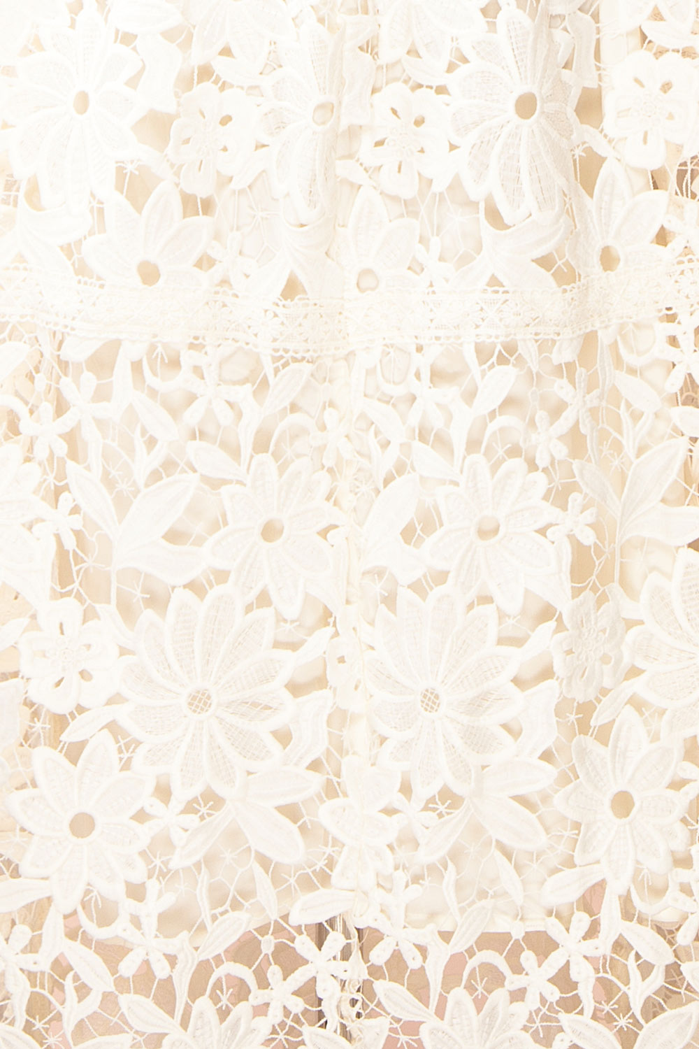 Jacqueline Embroidered Floral Midi Dress | Boudoir 1861 fabric