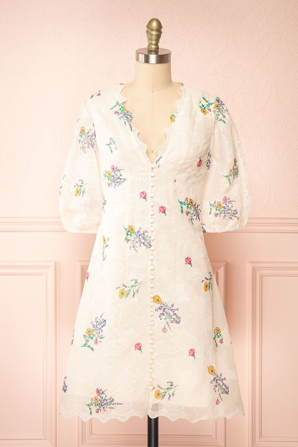 french connection floral chiffon dress Natalie Emina Chiffon Maxi Dress