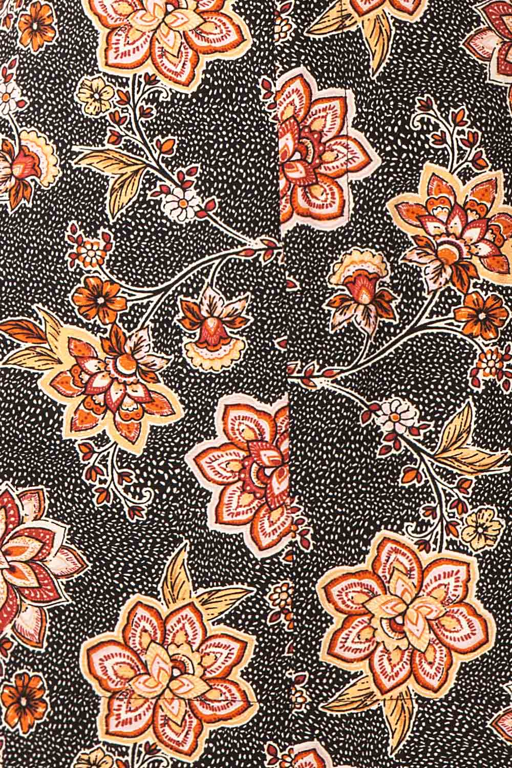 Jondora Floral Short Skirt w/ Belt | Boutique 1861 fabric