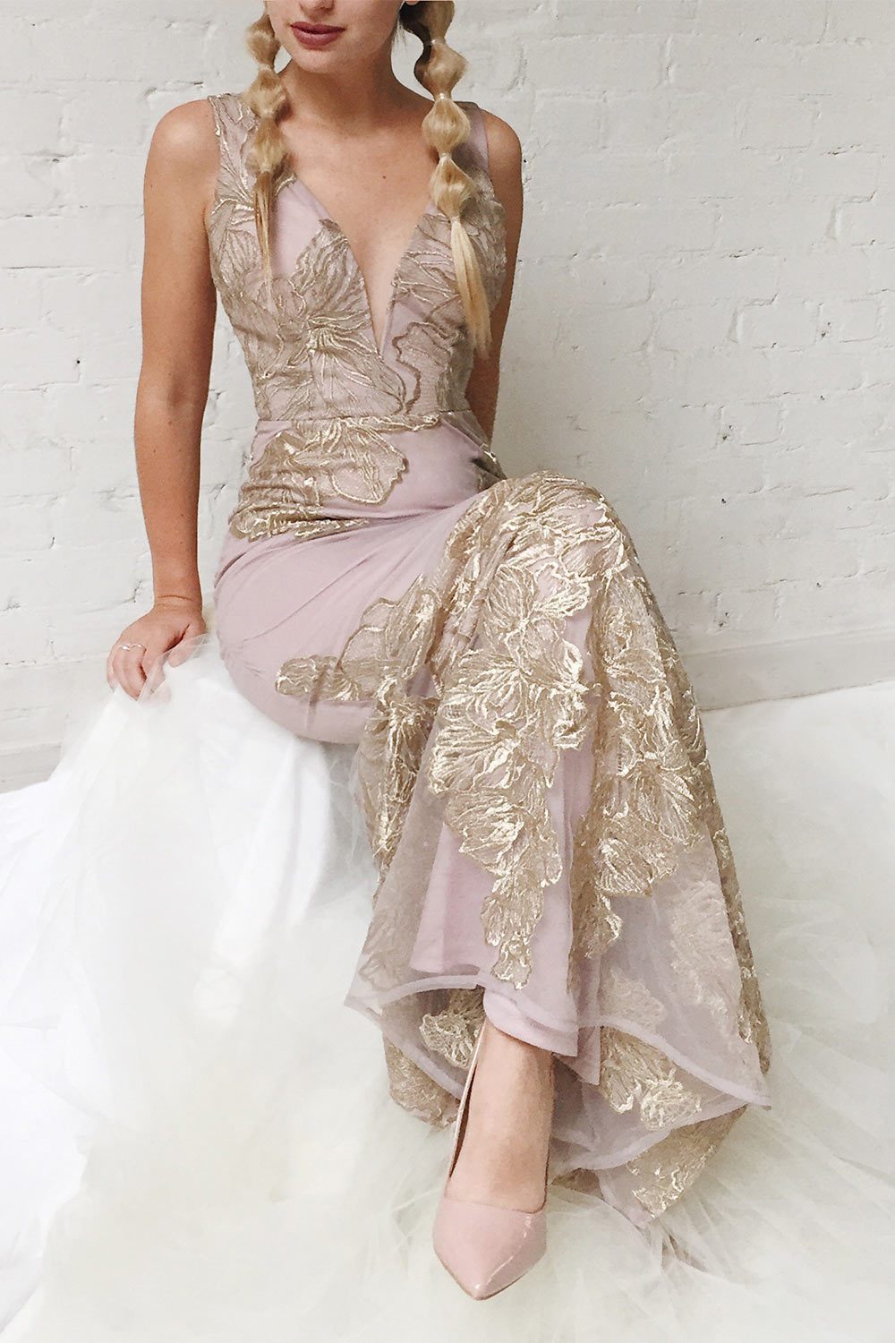 Kalong | Lilac Embroidered Mermaid