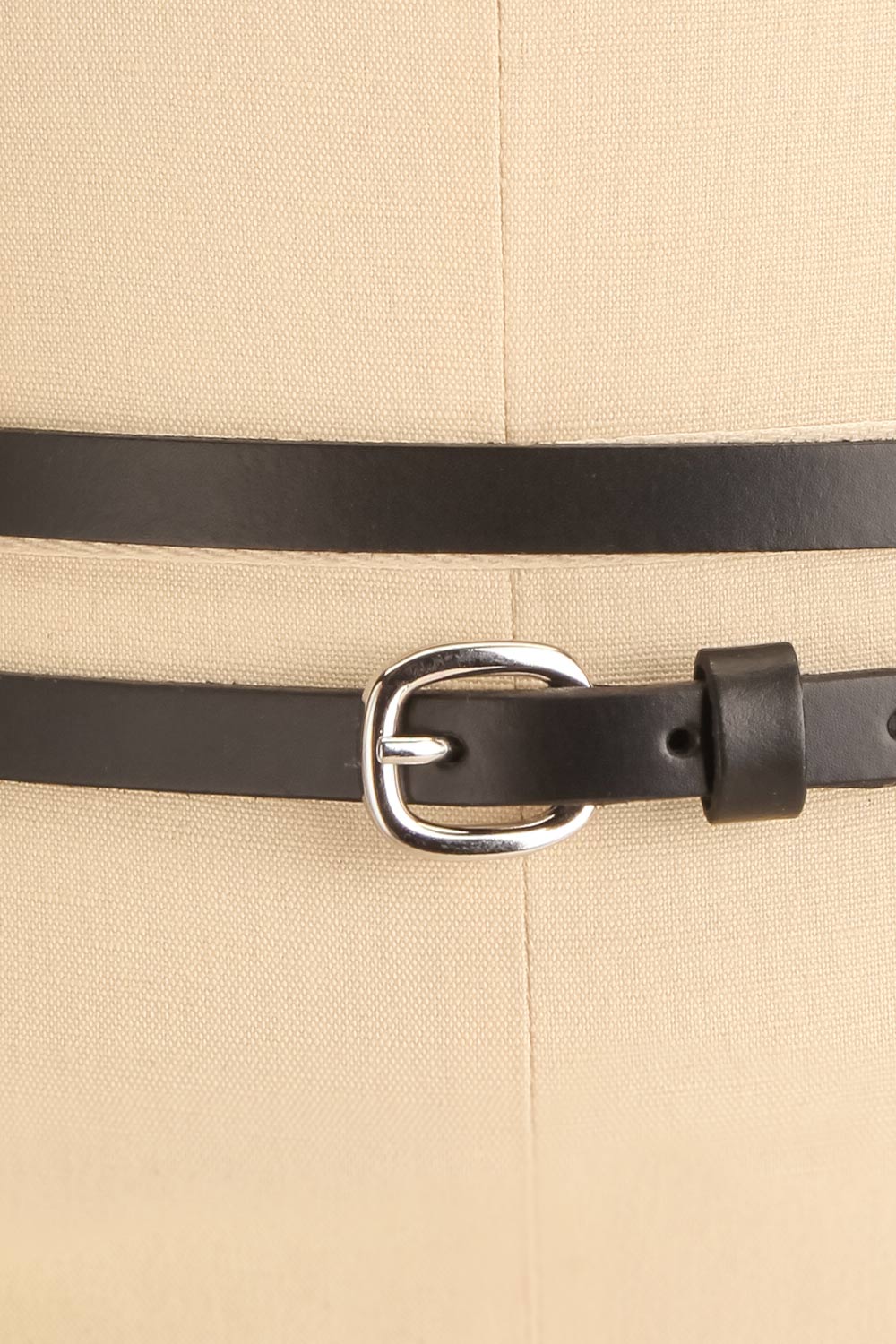 Keala Noir | Ceinture en Cuir