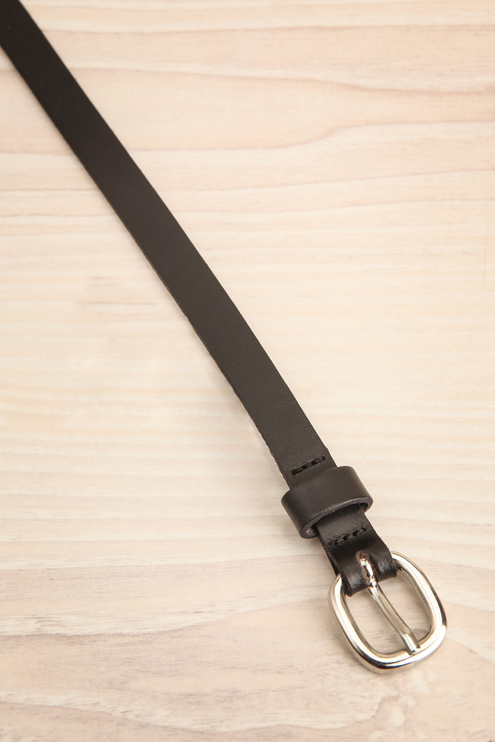 Keala Noir | Ceinture en Cuir