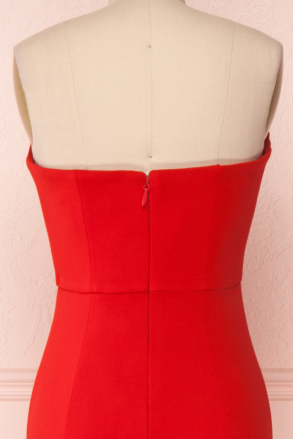 Keitirira | Red Bustier Dress