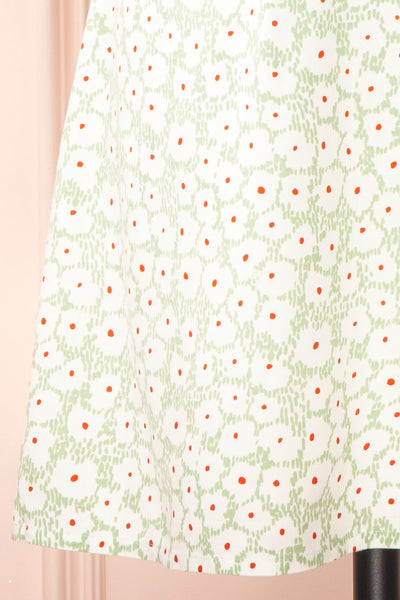 Kimmy Short Floral Dress | Boutique 1861 details