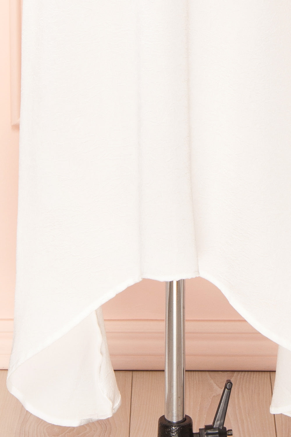 Kirsi Ivory Long Nightgown w/ Lace Trim | Boutique 1861 bottom