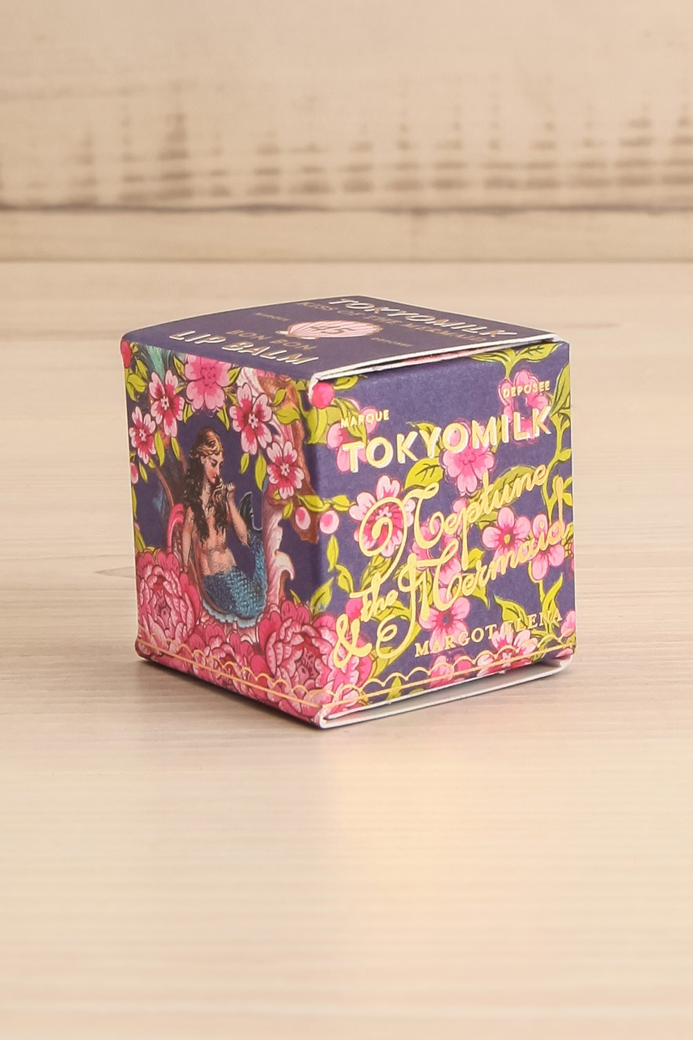 Kiss of the Mermaid Lip Balm | La Petite Garçonne Chpt. 2 packaging close-up