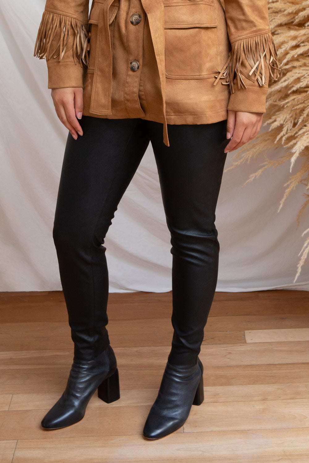 Kragero Belted Fringe Jacket | La petite garçonne bottom