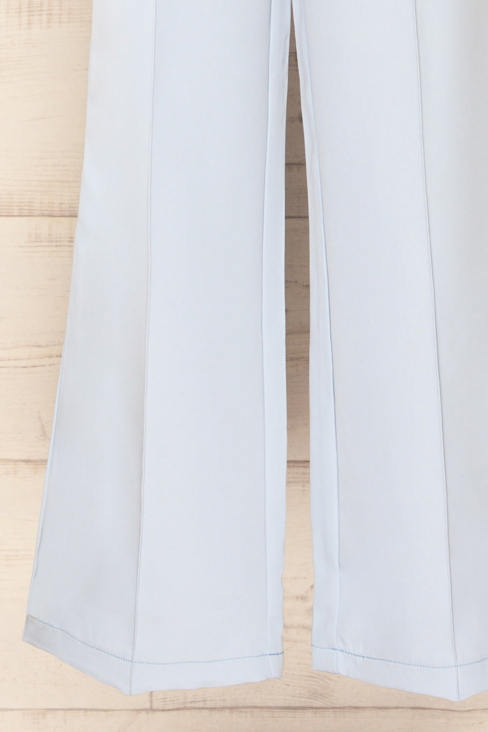 Korcula Blue High Waisted Wide Leg Pants | La petite garçonne bottom