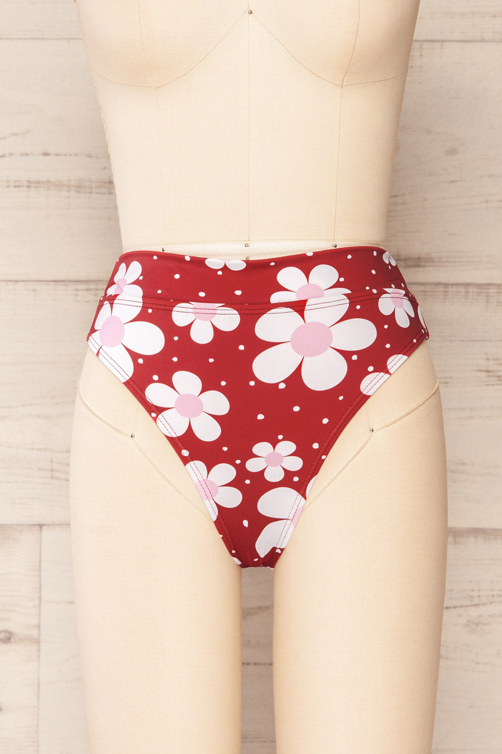 Korsze Floral Bikini Bottom | La petite garçonne - front view