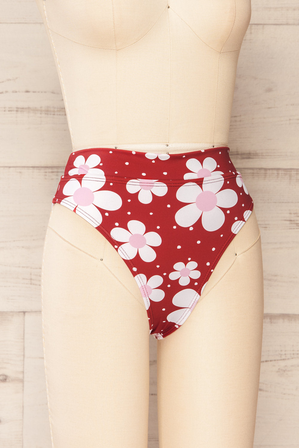 Korsze Floral Bikini Bottom | La petite garçonne - side view