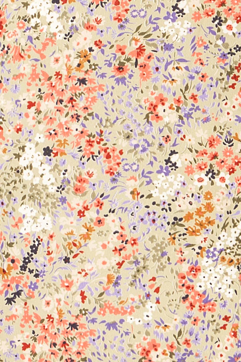 Kruszwica Midi Floral Wrap-Dress by Dailystory | La petite garçonne fabric