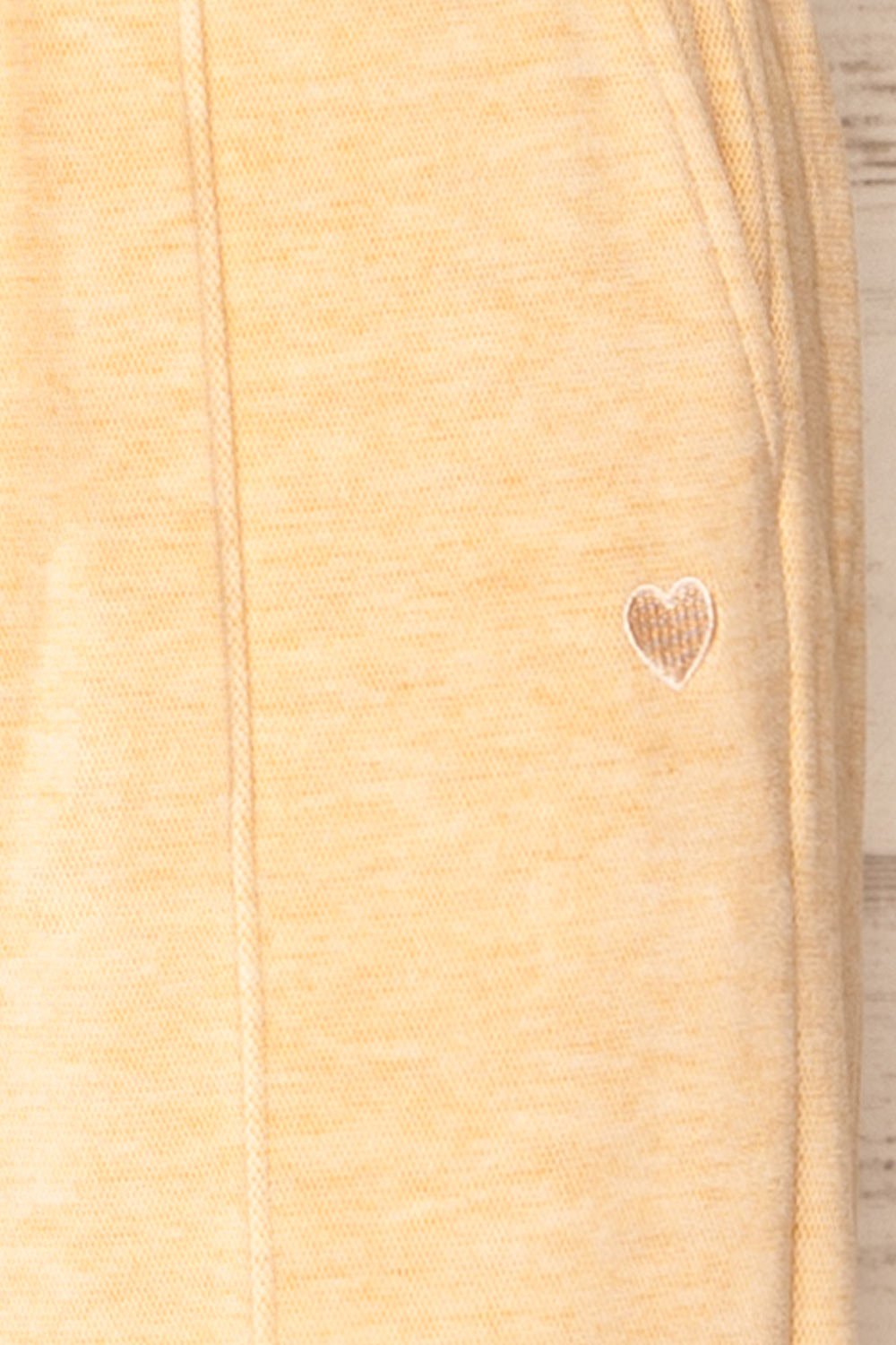 Kumrovec Jogger Pants w/ Drawstring Waistband | La petite garçonne fabric