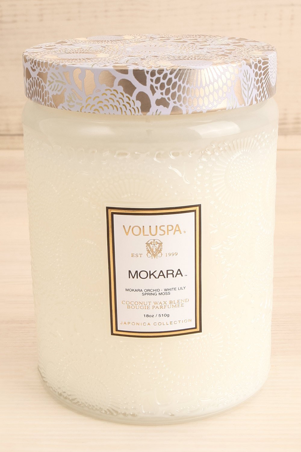 Large Jar Candle Mokara | La Petite Garçonne close-up