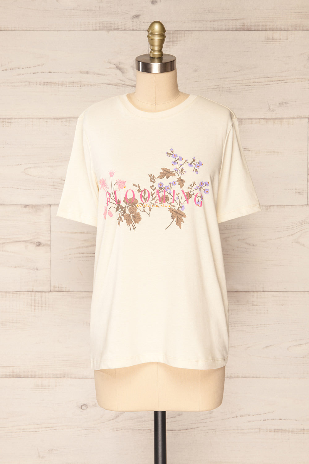 Leipzig Blooming Flowers T-Shirt | La petite garçonne front view