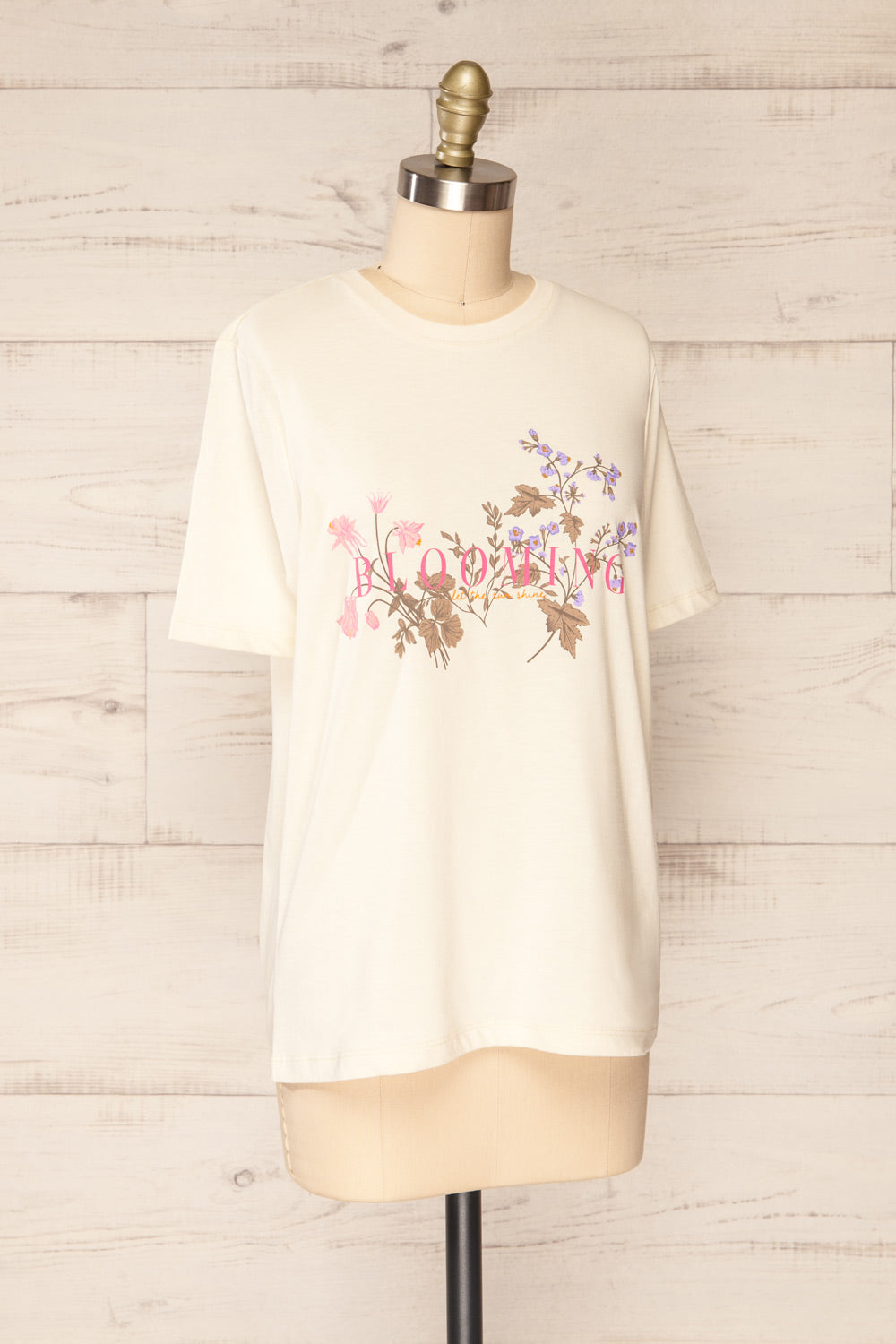Leipzig Blooming Flowers T-Shirt | La petite garçonne side view