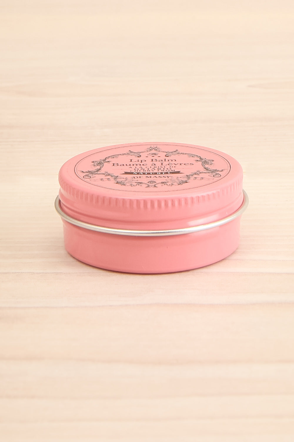 Lip Balm Cherry by De Massy | La petite garçonne flat close-up