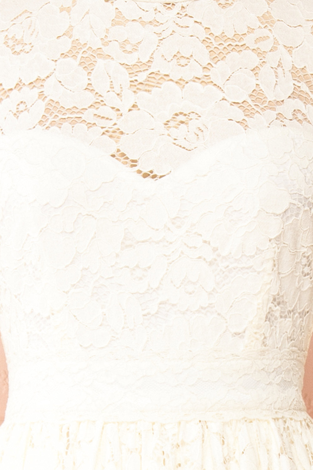 Loretta Lace Maxi Dress w/ Open-Back | Boudoir 1861 fabric