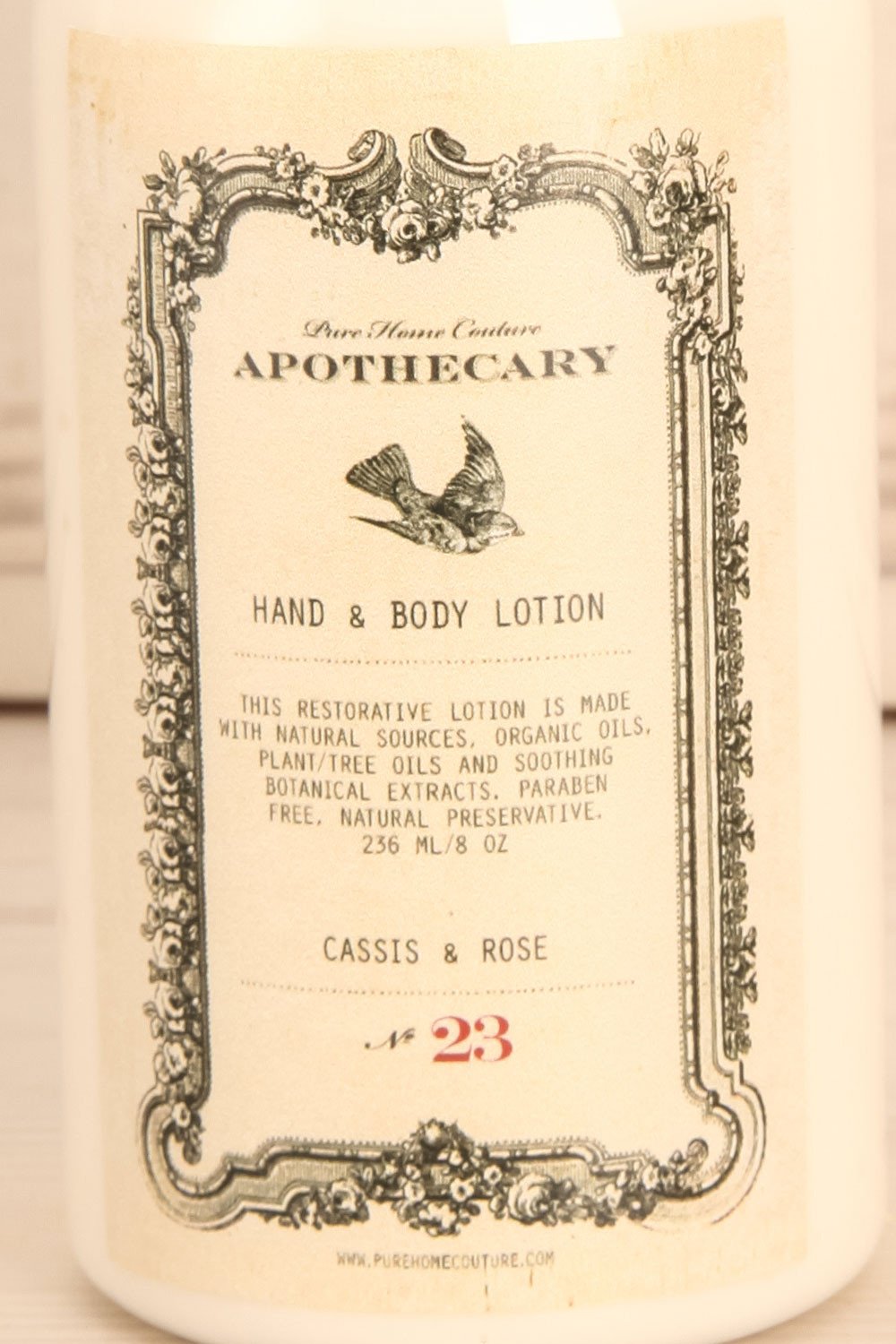 Lotion Cassis & Rose - Perfumed cream body lotion