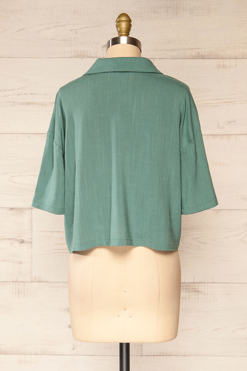 Lucaa Short Sleeve Watermelon Sugar Shirt | La petite garçonne back view