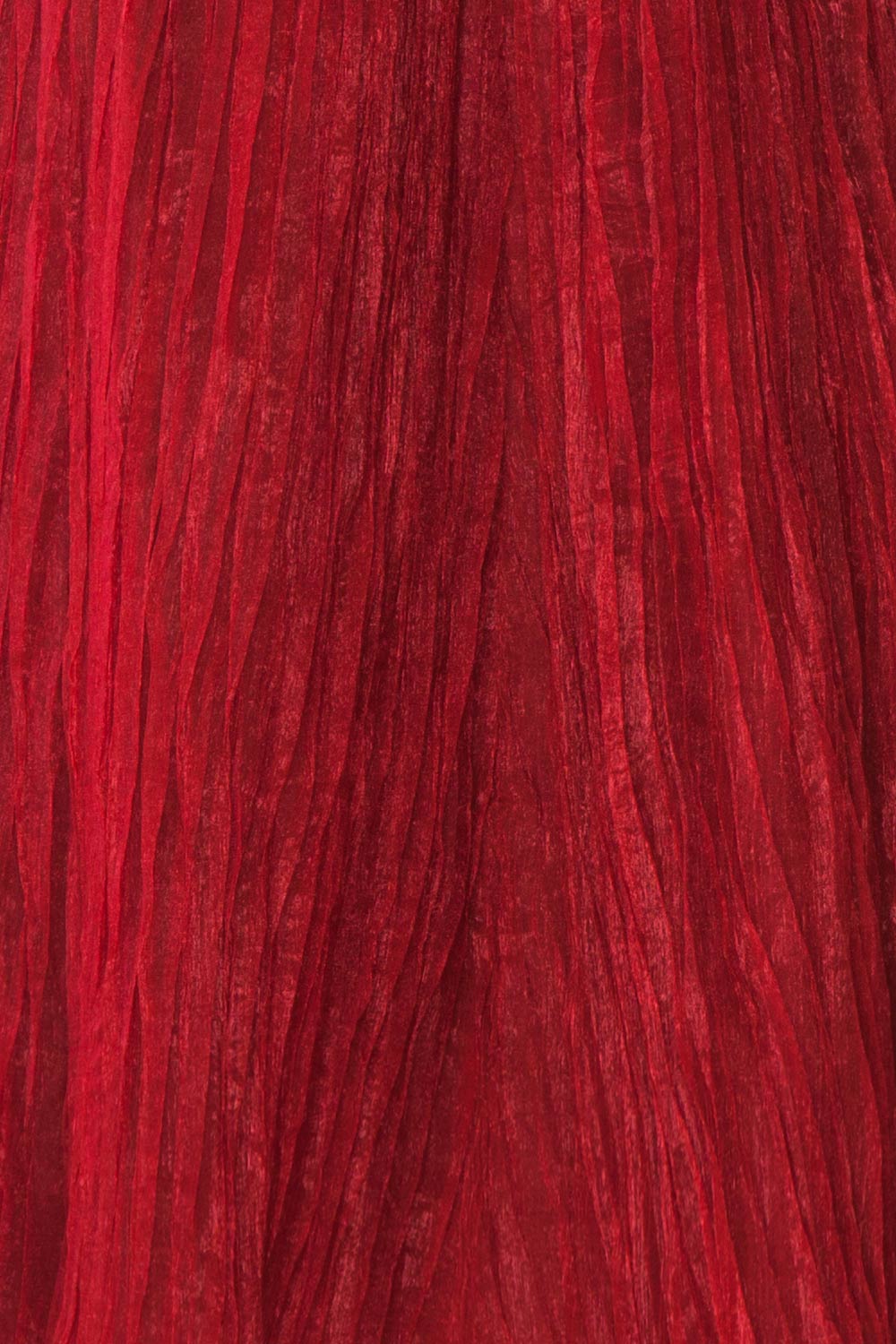 Lucetta Burgundy Pleated Short A-Line Party Dress | FABRIC DETAIL | Boutique 1861