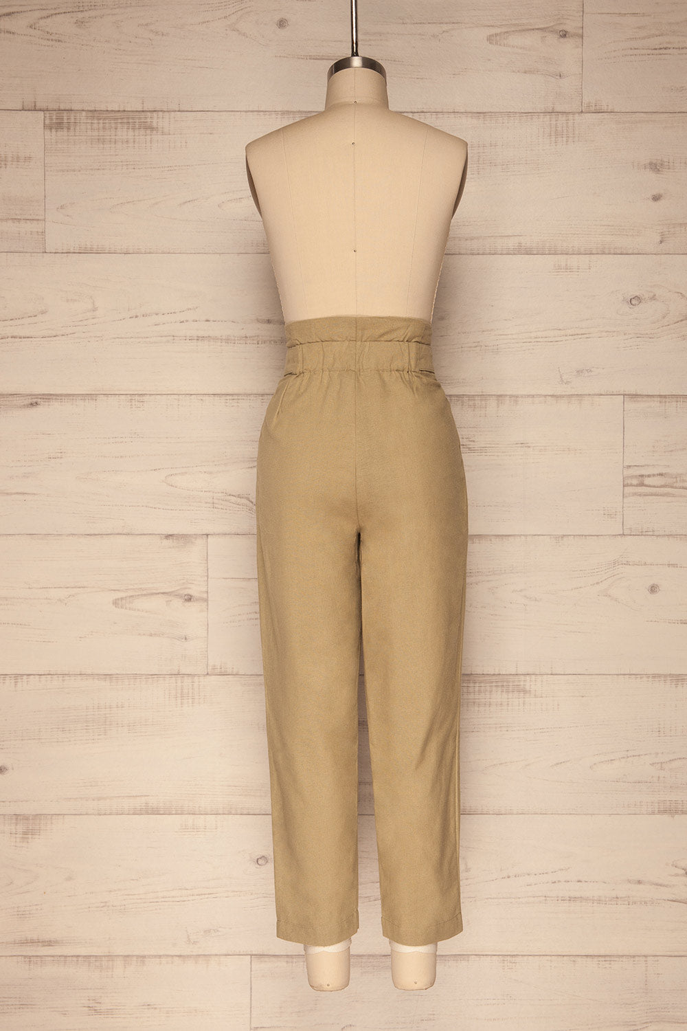 Maardu Sauge Green Pants | Pantalon Vert | La Petite Garçonne back view