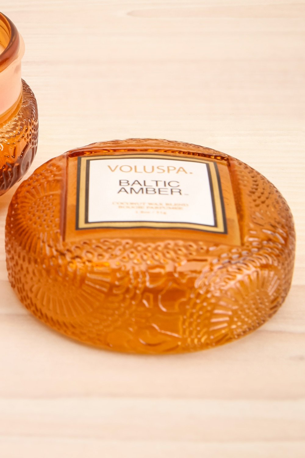 Macaron Candle Baltic Amber | Voluspa | Boutique 1861 top