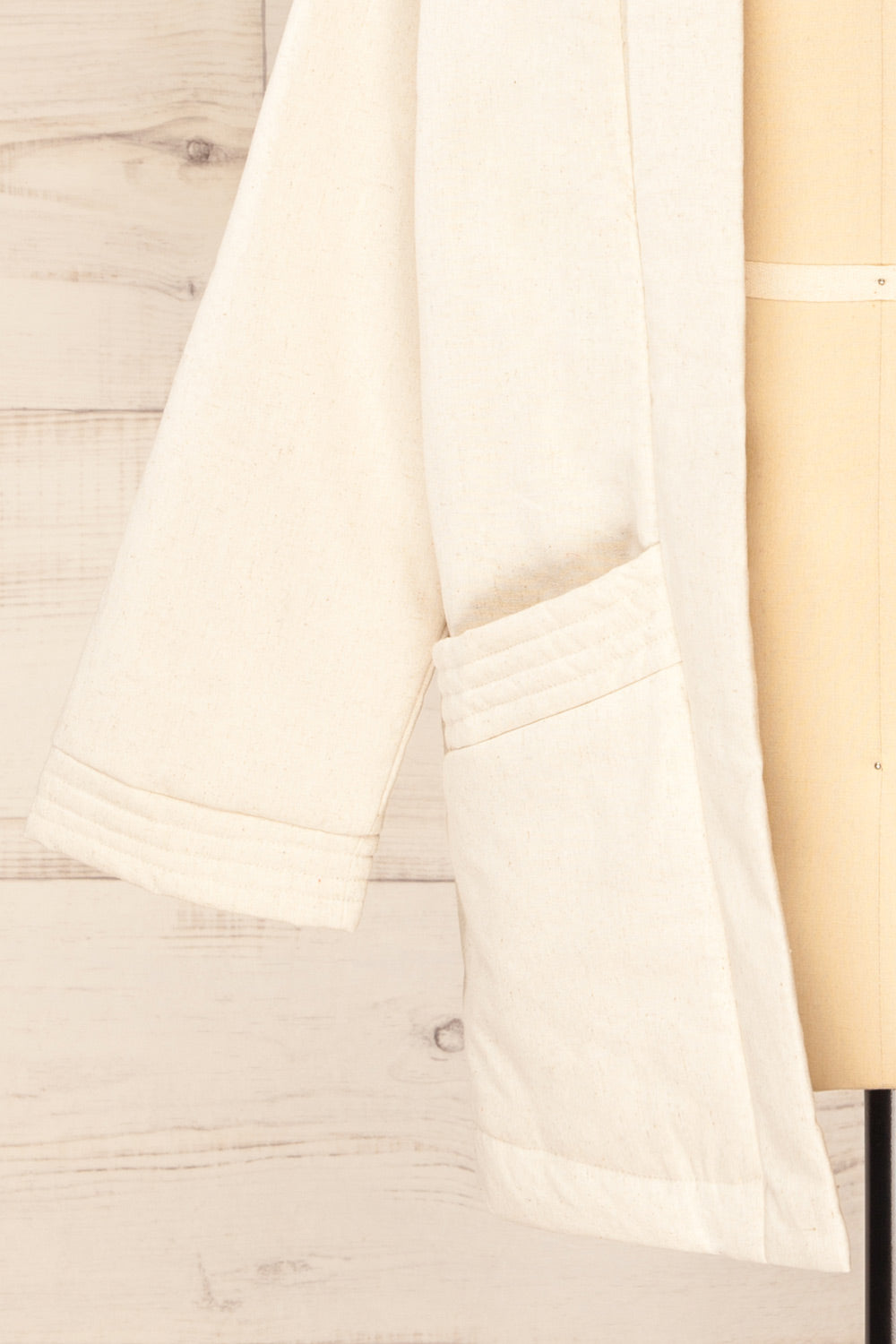 Madrid Ivory Kimono Jacket | La petite garçonne sleeve